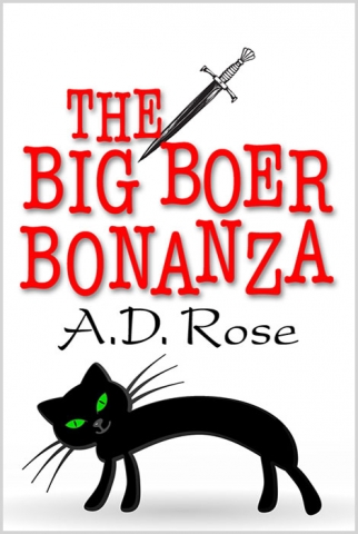 The Big Boer Bananza book cover design